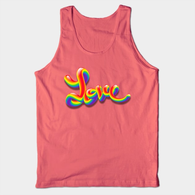 PRIDE LOVE Tank Top by IconAge